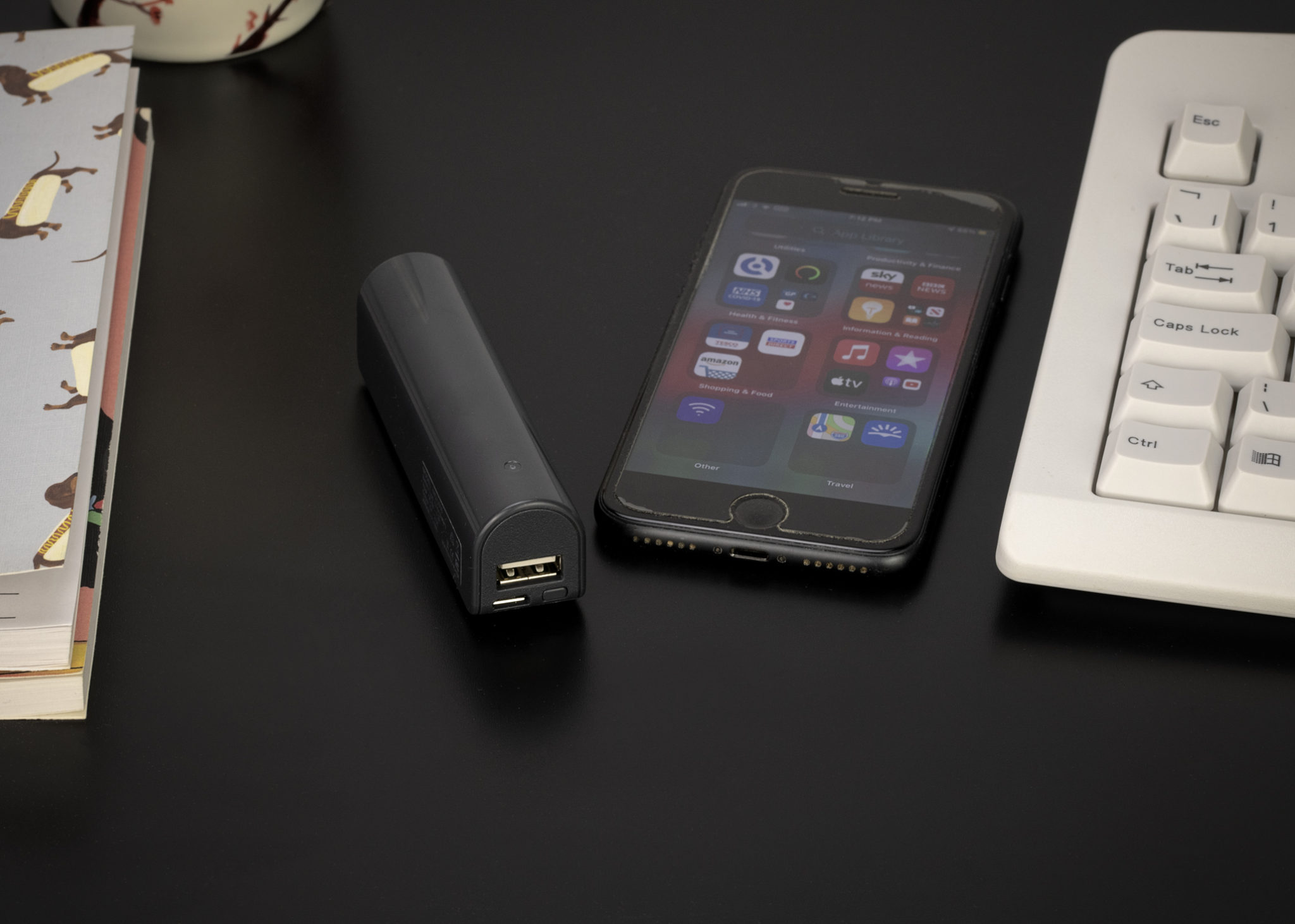 Power Bank with a Built in Voice Recorder and Sound Activation